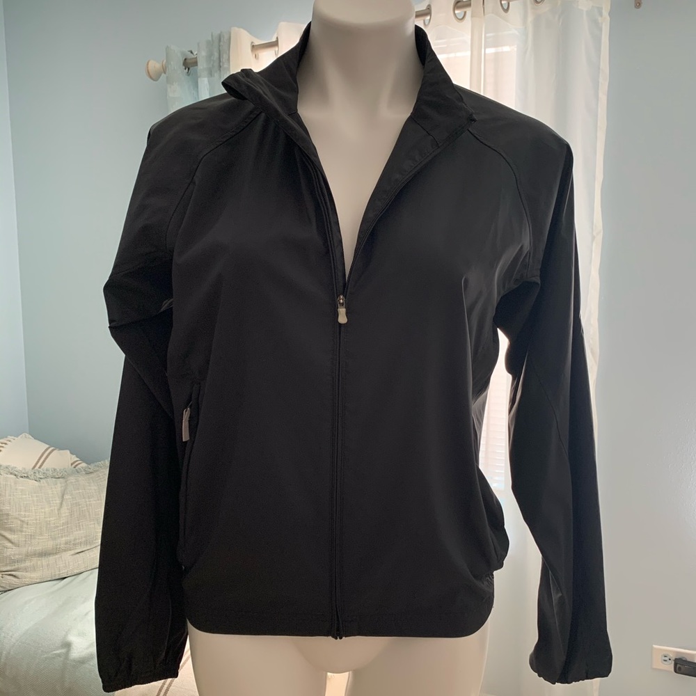 Black women’s S Adidas climate proof wind jacket